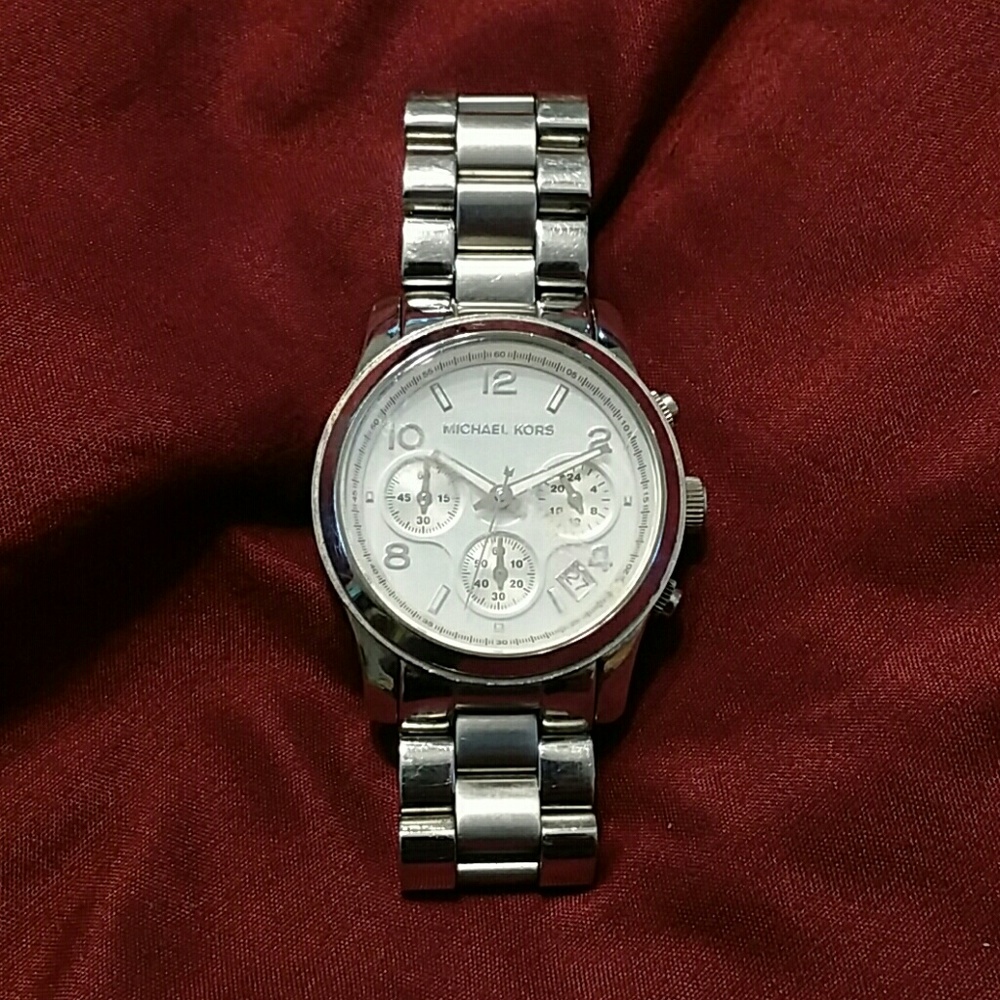 Michael Kors silver watch
